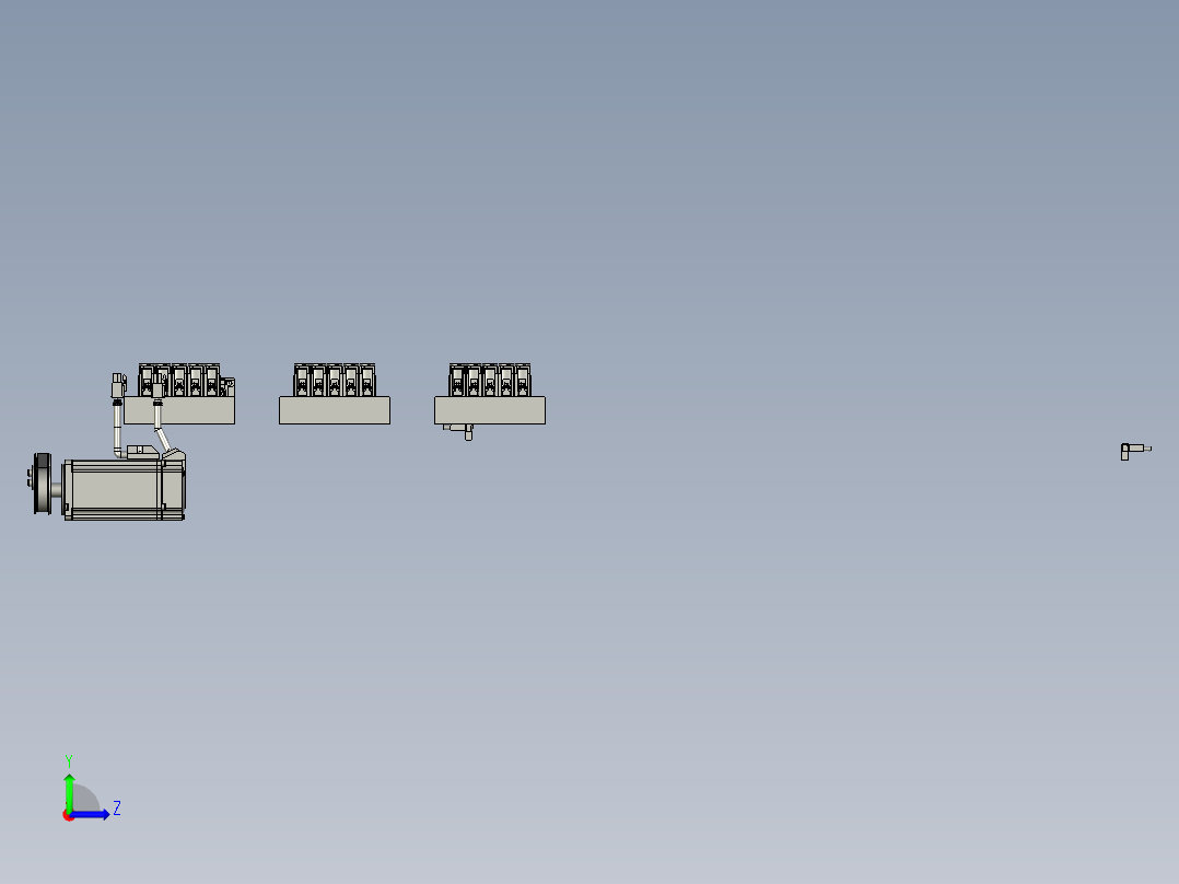 F01AE00021-A300-01顶滑座组件左视图