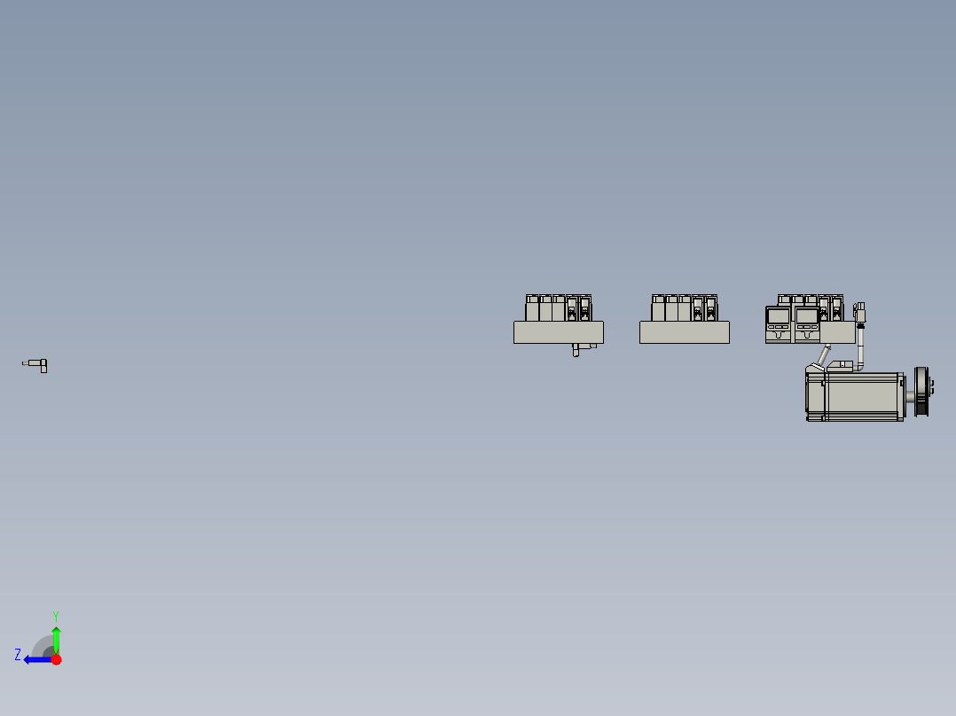 F01AE00021-A300-01顶滑座组件右视图