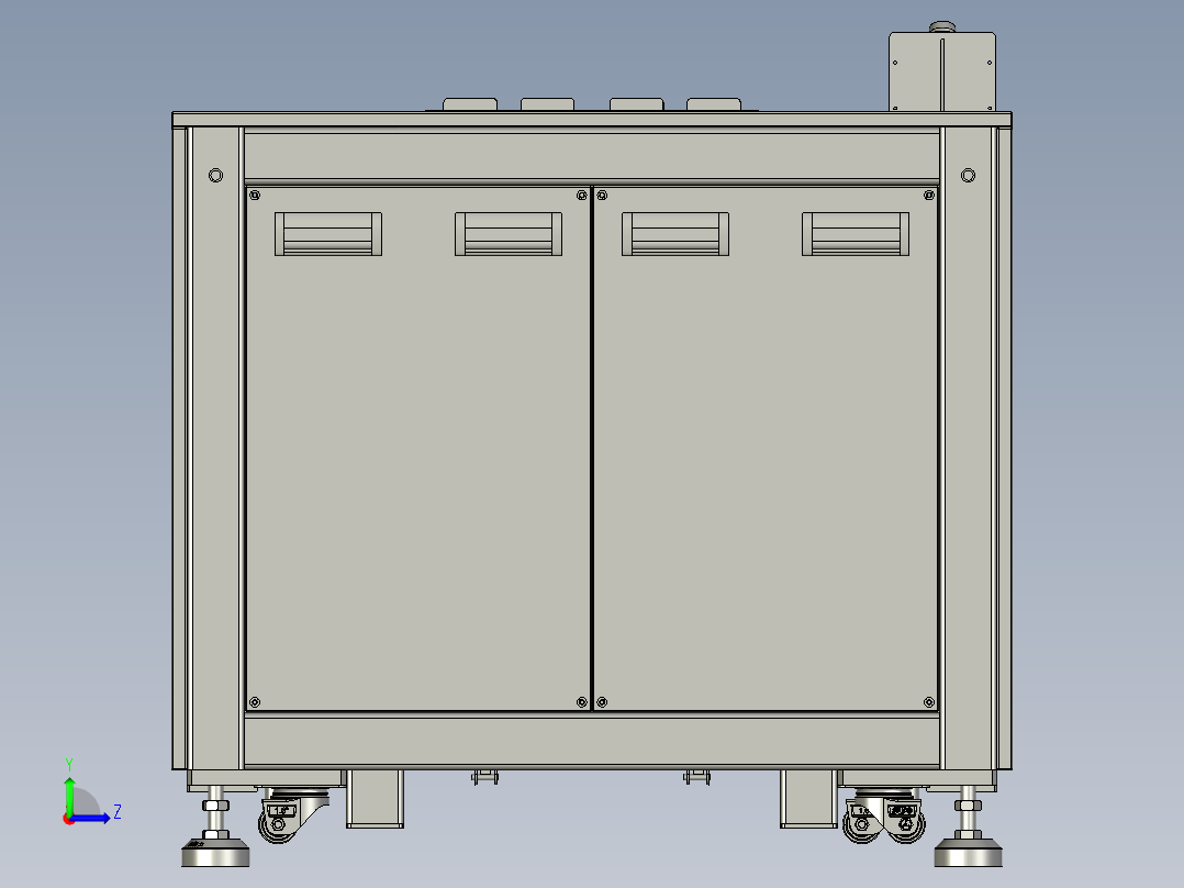 SAPMMZ01-09900回板升降机2模块左视图