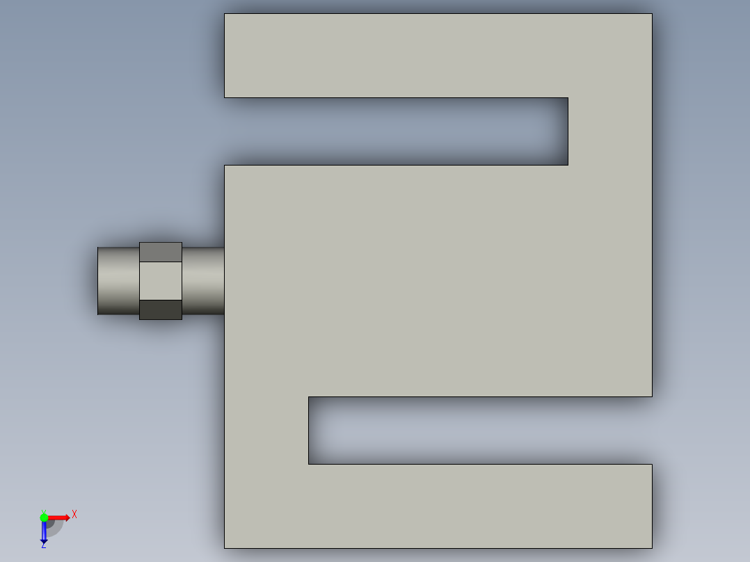-称重传感器-DYLY-103俯视图