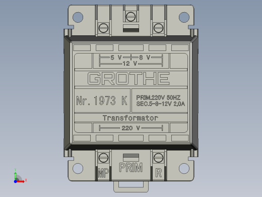 Grothe 变压器前视缩略图
