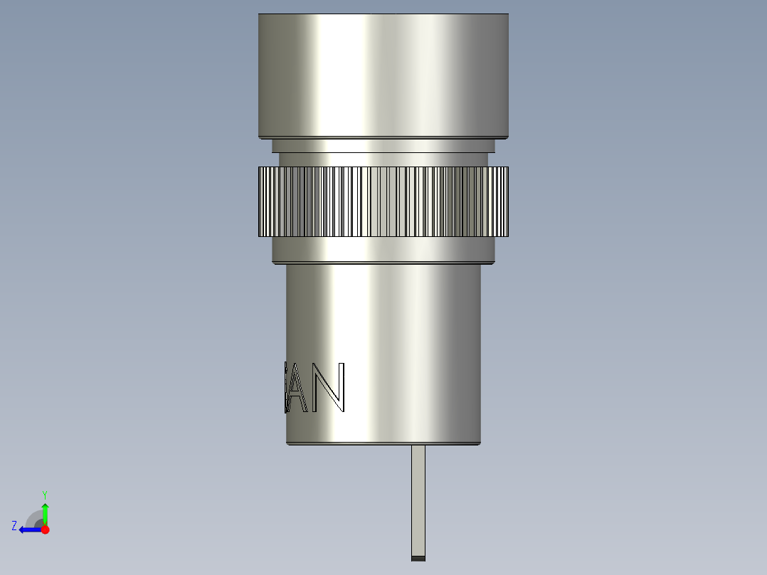 圆形蜂鸣器GQ115-C-AB右视图