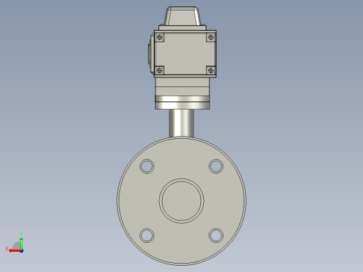 电动蝶阀DN50后视缩略图