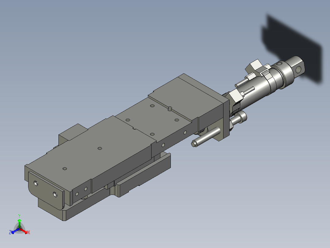 XMGZDTD-F3-000矫正气动Z轴主视图