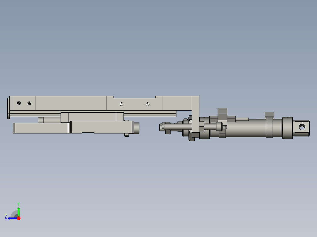 XMGZDTD-F3-000矫正气动Z轴右视图