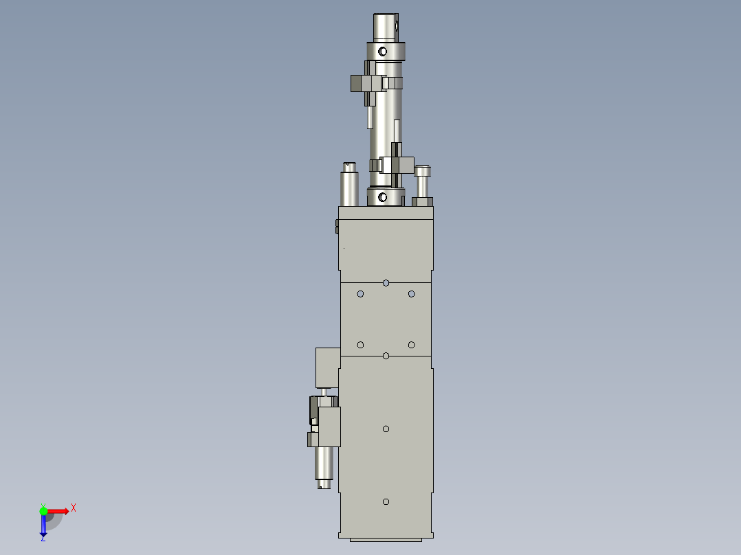 XMGZDTD-F3-000矫正气动Z轴俯视图