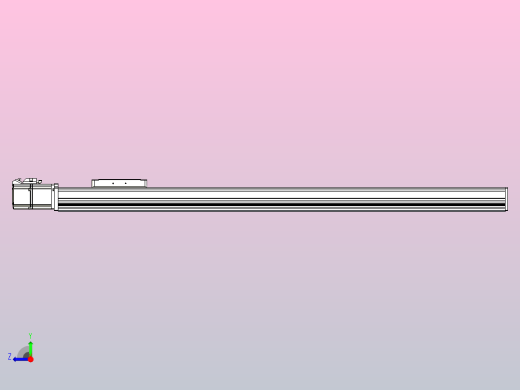 滚珠丝杠直线轴带导轨全封闭TPA-HCR-105D-1610C-L800-M-Y-P40-N3右视缩略图