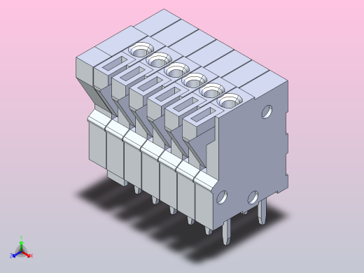 PCB弹簧端子板DG 141V ( KF141V ) - 2.54