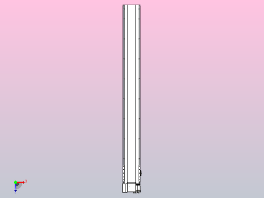 皮带直线轴半封闭可选导轨TPA-HNB-175D-140-L1500-LP-C-P75-N3俯视缩略图