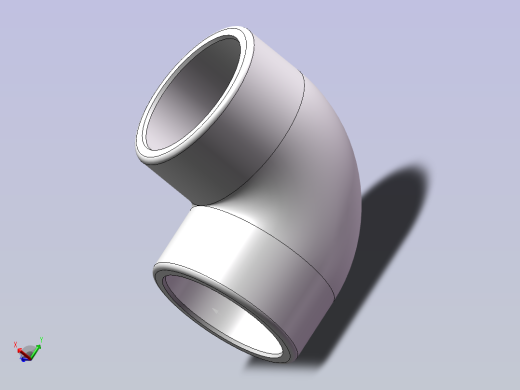 90°弯头（UPVC）