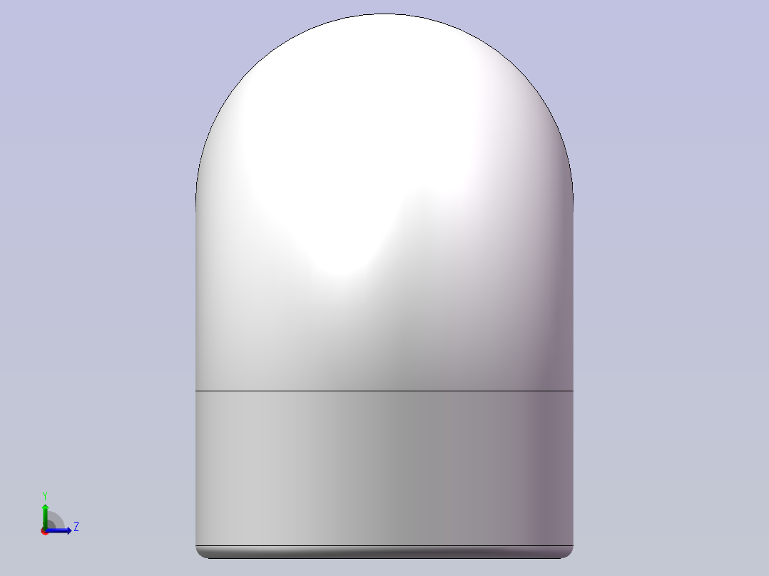 90°弯头（UPVC）左视图