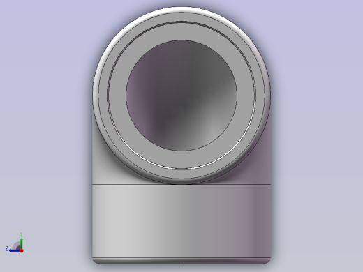 90°弯头（UPVC）右视缩略图