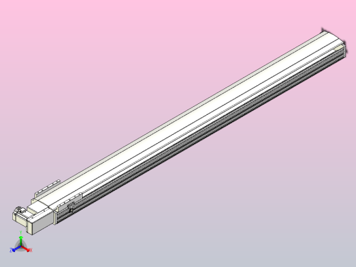 皮带直线轴半封闭可选导轨TPA-HNB-202D-140-L2100-MR-C-P75-N3