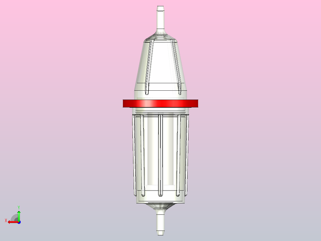 过滤输液后视图