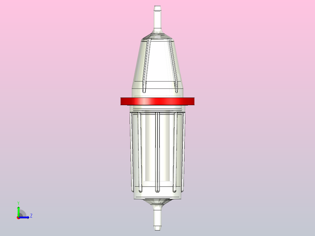 过滤输液左视图