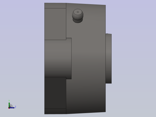 GB／T7810-1995-带菱形座轴承 [UCFLU204]左视缩略图