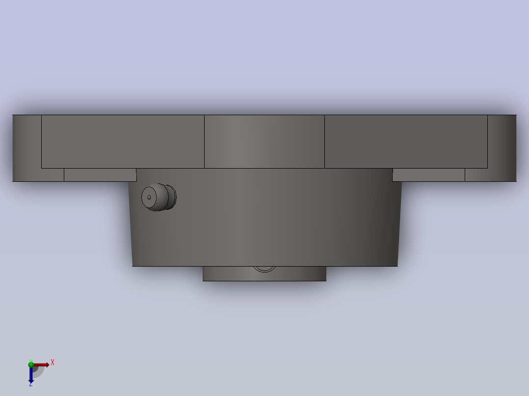 GB／T7810-1995-带菱形座轴承 [UCFLU204]俯视图