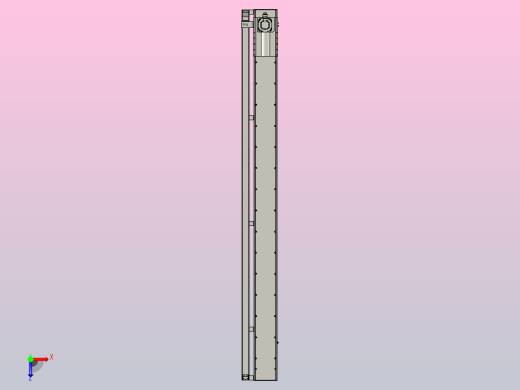 MFM22-BC-1000W-3000L齿轮齿条模组MFM22 最大负载150KG俯视缩略图