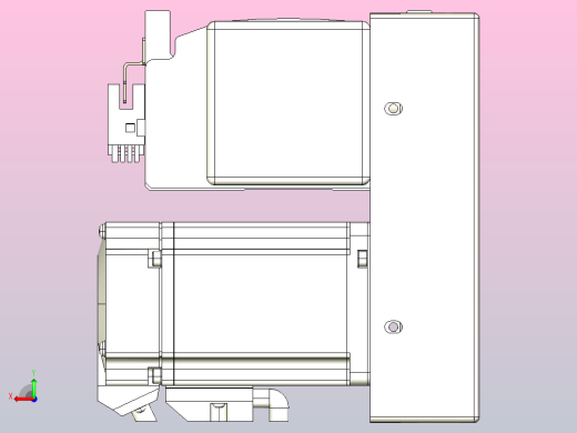 皮带直线轴半封闭可选导轨TPA-HNB-105D-90-L100-RP-Y-P20-N3后视缩略图