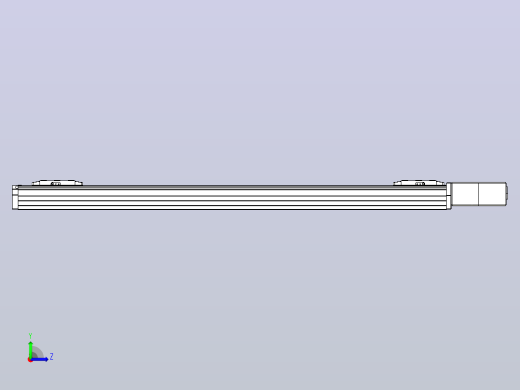 皮带直线轴双滑块型TPA-GCBS-80-P60-L400-QL-M20-N3左视缩略图