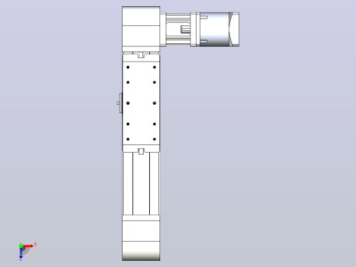 带式直线轴半闭式TPA-ONB-100-232-L150-DL-J90-N3俯视缩略图