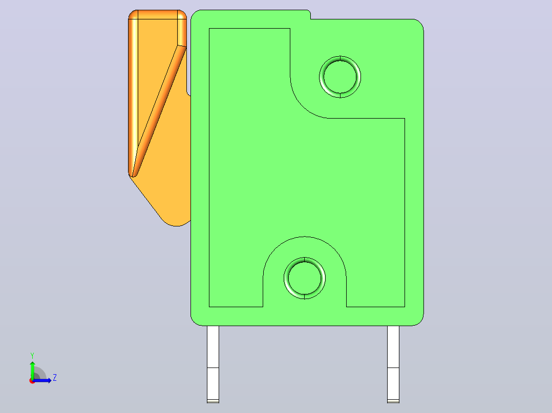 PCB端子板- FFKDS 5.08左视图