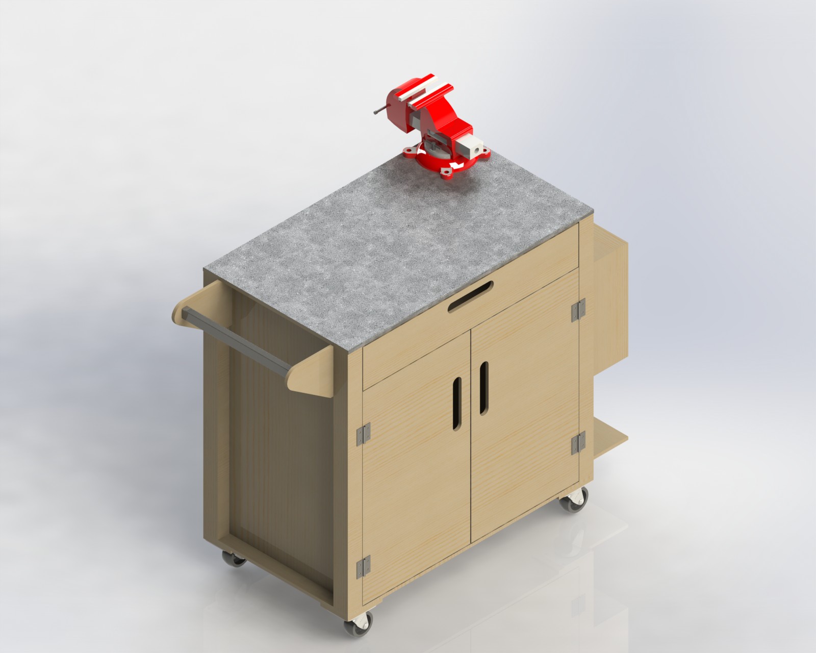 工具车胶合板运载工具