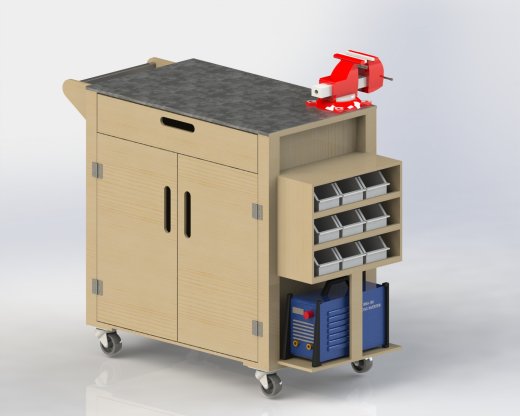 工具车胶合板运载工具缩略图