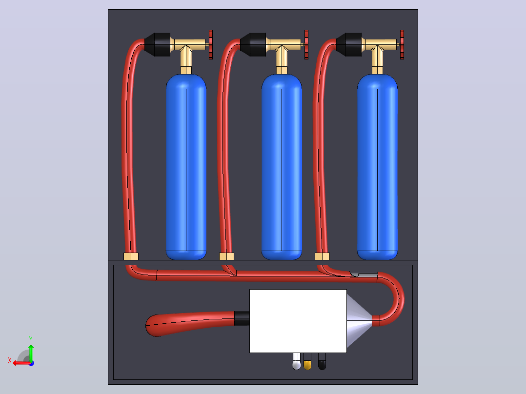 hydrogen-power-3d打印机后视图