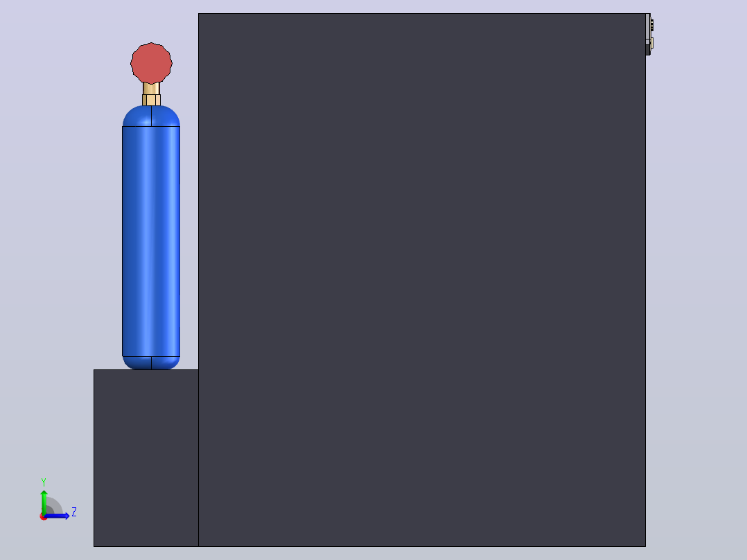 hydrogen-power-3d打印机左视图