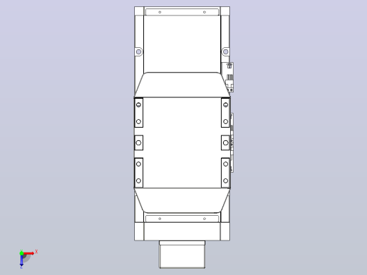 滚珠丝杠直线轴内置导轨TPA-GCR-170-2510C-L100-MP-M75-N3俯视缩略图