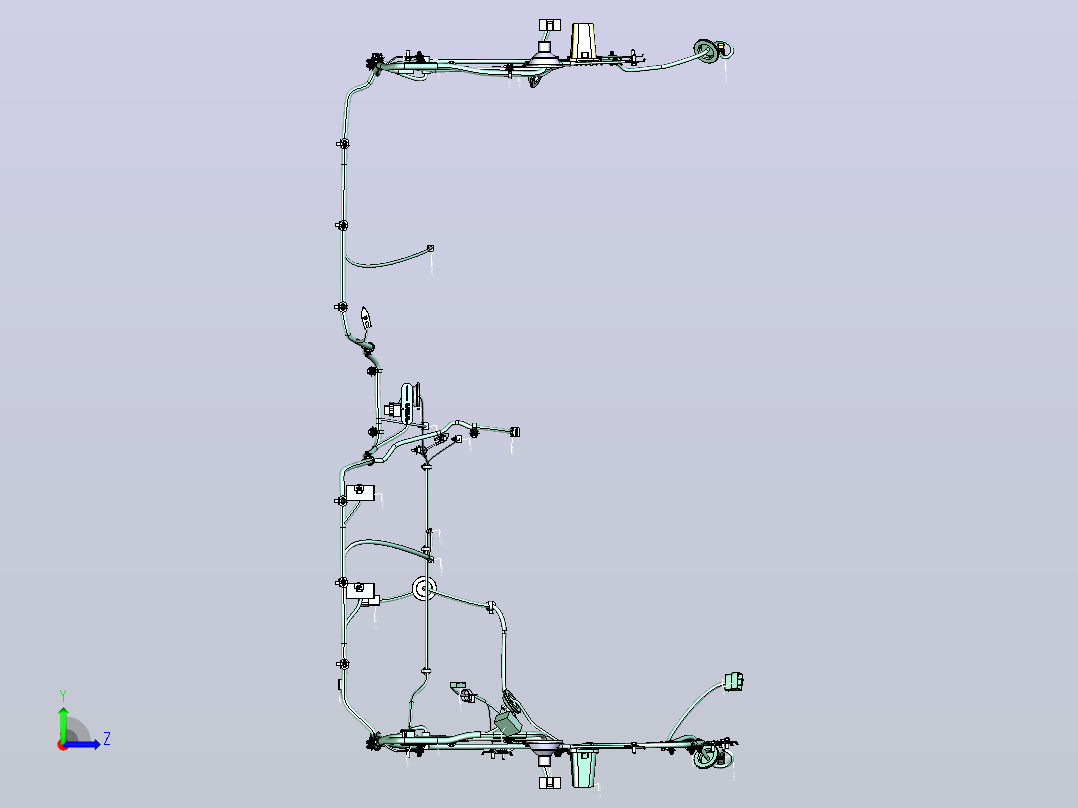 FNA4002003_车身线束装置左视图