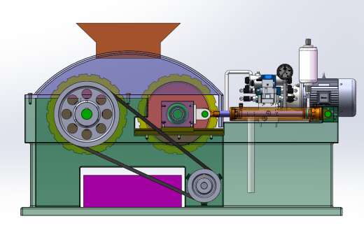 液压辊式破碎机（SW+CAD+说明书）缩略图