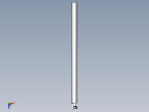 皮带直线轴半封闭可选导轨TPA-HNB-175D-140-L2900-ML-C-P75-N3俯视缩略图