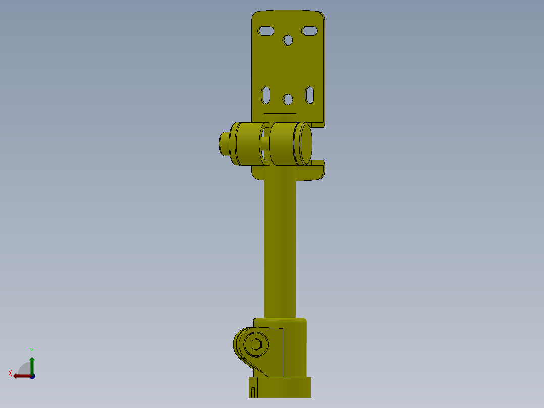 翻转物的工件检出装置后视图