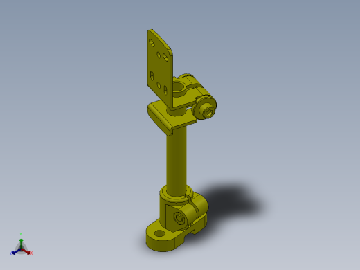 翻转物的工件检出装置正等轴测缩略图