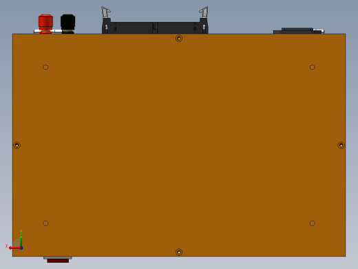 双工位双气缸测试治具sw17可编辑后视缩略图