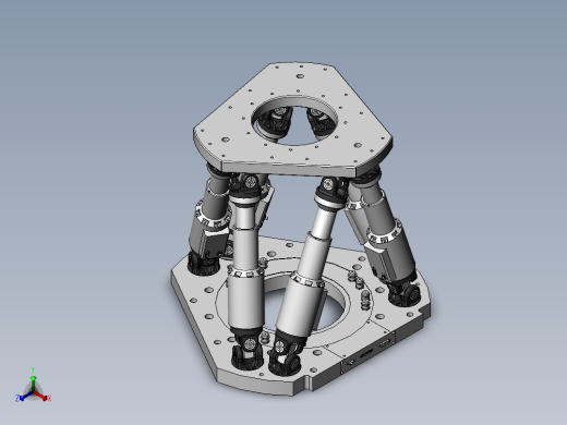 H-845 Hexapod SW正等轴测缩略图