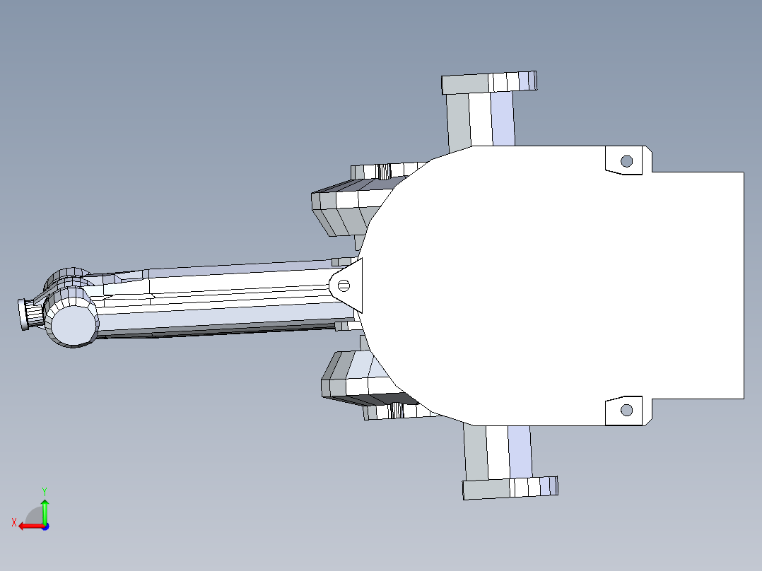 ABB IRB 1400 M200 SW IGS后视图