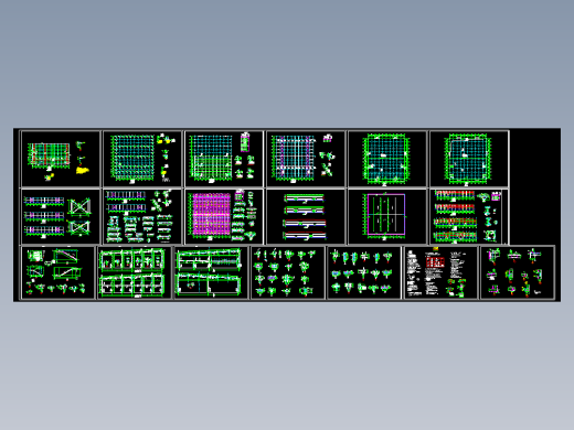 钢结构厂房施工图