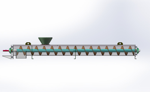 solidworks2012螺旋输送机缩略图