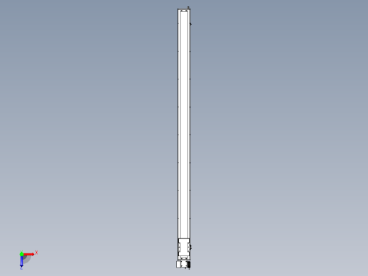 Toyo东佑达直线模组-ECB14-2400-LD俯视缩略图