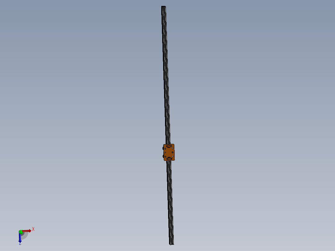 用于3D打印机的滑块4滚轮