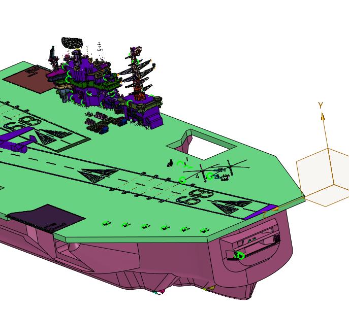 超级CVN-68核动力航空母舰