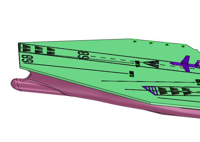 超级CVN-68核动力航空母舰