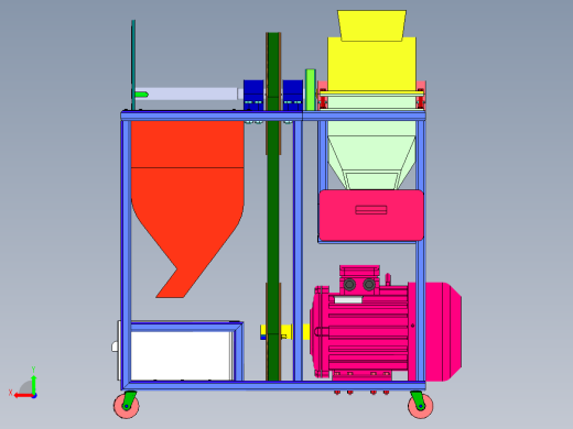 搅拌筛料机后视缩略图