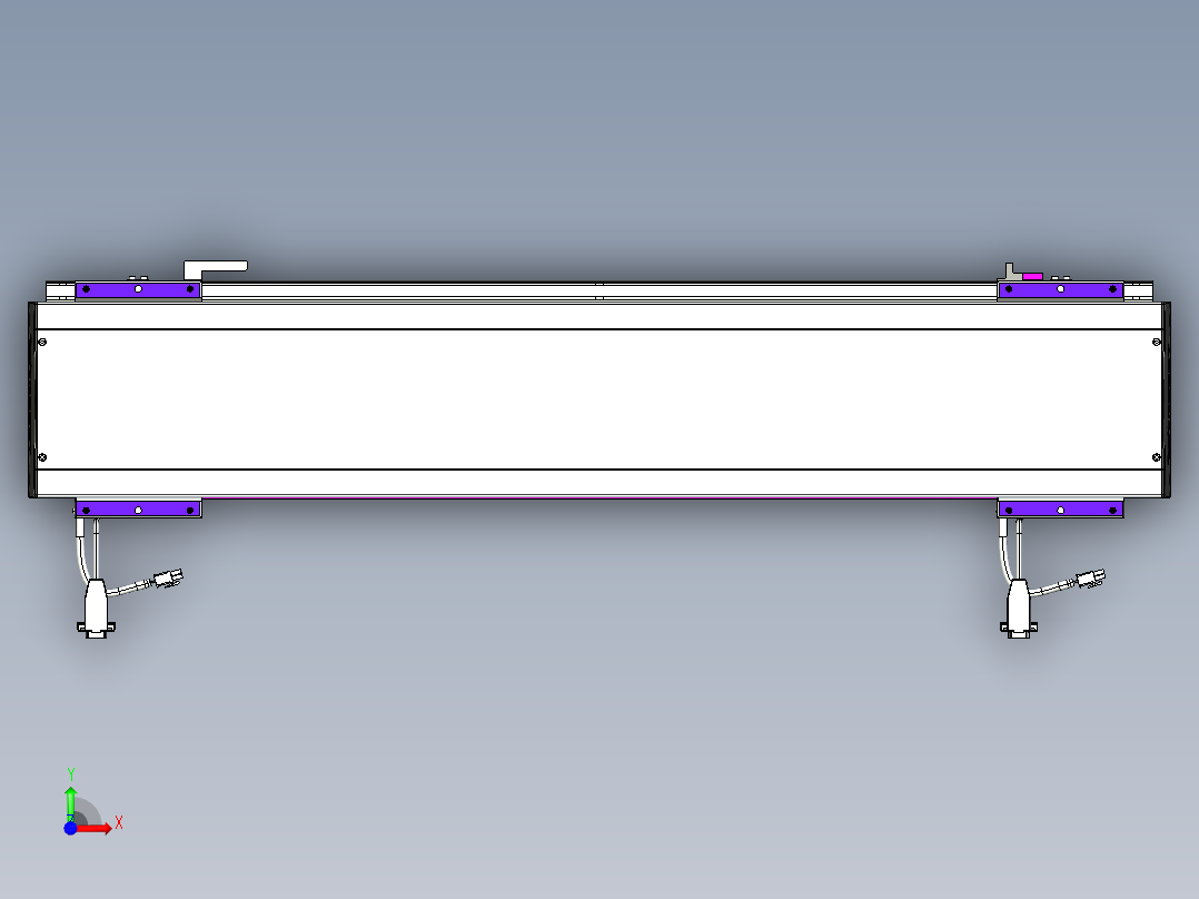威洛博VL系列3d模型模组2VL17E1Y-S650前视图