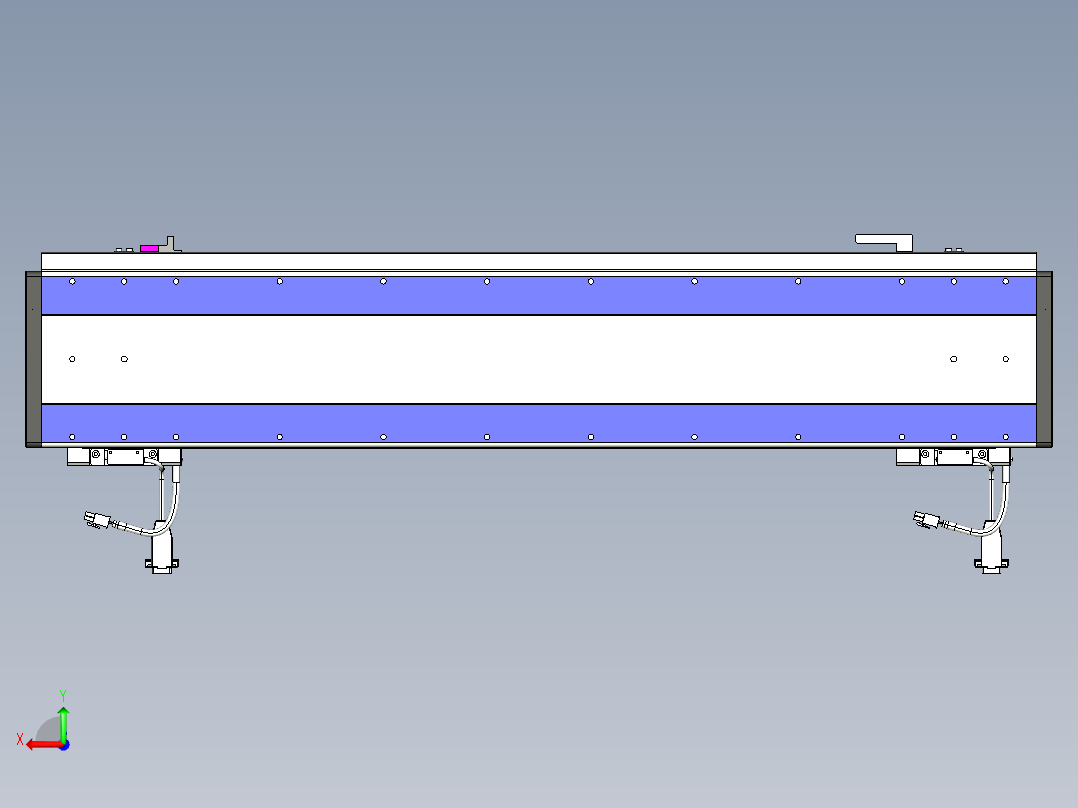 威洛博VL系列3d模型模组2VL17E1Y-S650后视图