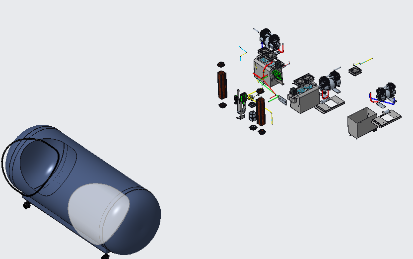 一种带增压装置的高压氧舱系统模型1570892==200