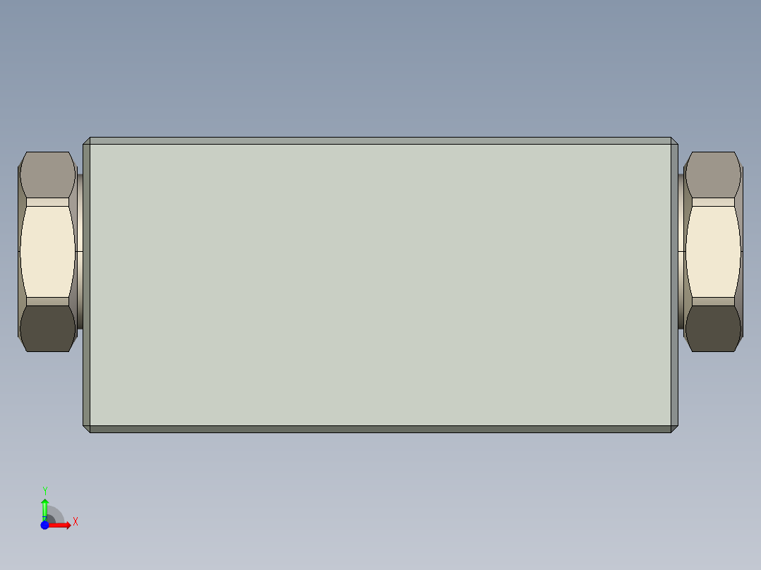 模块化液压锁AM3-CP-AB-10前视图